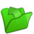 Folder green parent Icon